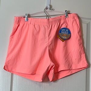 Columbia Backcast Water Shorts Neon Coral 1X
